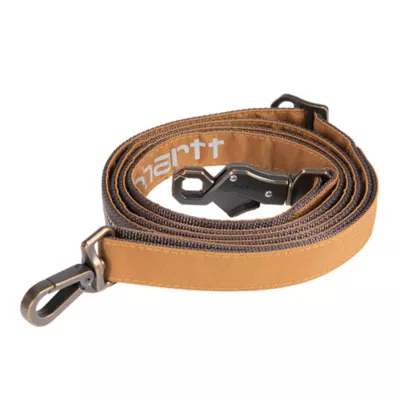 Carhartt® Field Nylon Dog Leash with Reflective Triple-Needle Stitching - Image 1