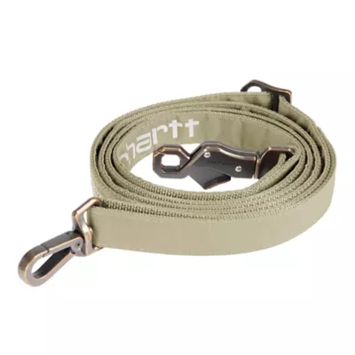 Carhartt® Field Nylon Dog Leash with Reflective Triple-Needle Stitching - Image 1