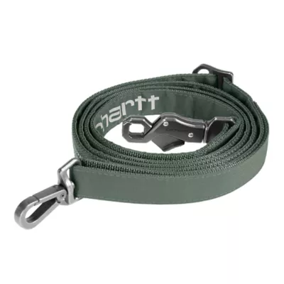 Carhartt® Field Nylon Dog Leash with Reflective Triple-Needle Stitching - Image 1