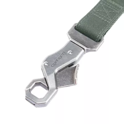 Carhartt® Field Nylon Dog Leash with Reflective Triple-Needle Stitching - Image 4
