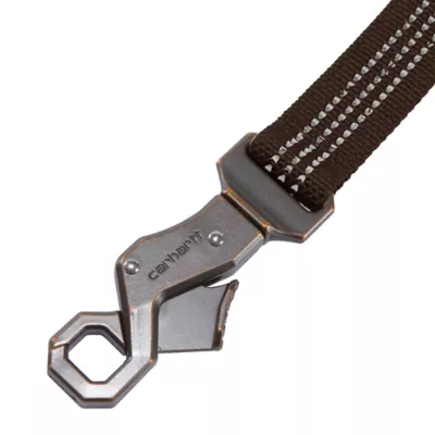 Carhartt® Nylon Dual Handle Dog Leash with Reflective Stitching - Image 4