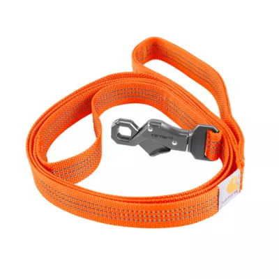 Carhartt® Nylon Dual Handle Dog Leash with Reflective Stitching - Image 2