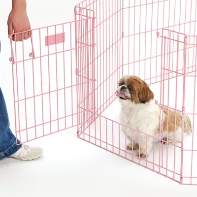 Midwest Homes for Pets Exercise Pen for Dogs, 16 Square Feet of Play Area W/ Easy Set-Up - Image 2