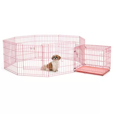 Midwest Homes for Pets Exercise Pen for Dogs, 16 Square Feet of Play Area W/ Easy Set-Up - Image 4
