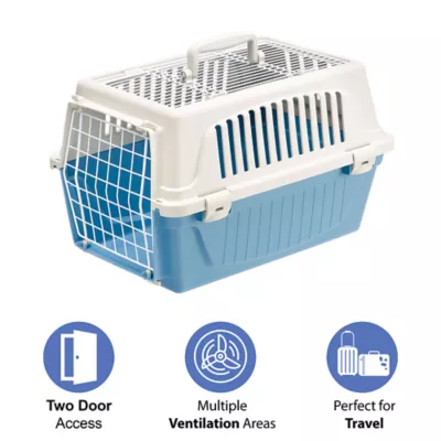 MidWest Homes for Pets Atlas Two Door Travel Carrier For Small Cats & Dogs- 19 Inch - Image 2