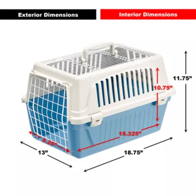 MidWest Homes for Pets Atlas Two Door Travel Carrier For Small Cats & Dogs- 19 Inch - Image 4