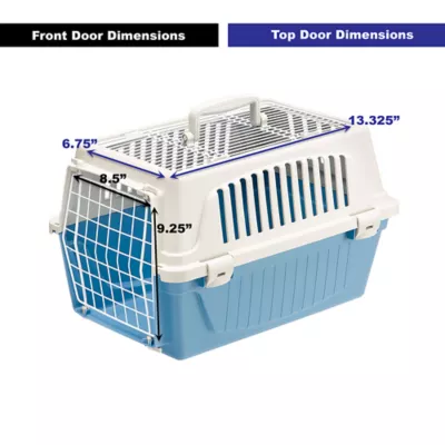 MidWest Homes for Pets Atlas Two Door Travel Carrier For Small Cats & Dogs- 19 Inch - Image 5