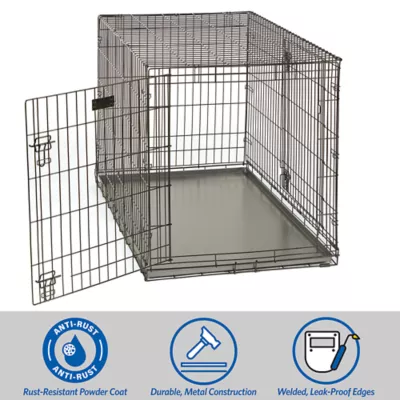 MidWest Homes for Pets Powder Coated Steel Crate Pan for Dogs - Image 2