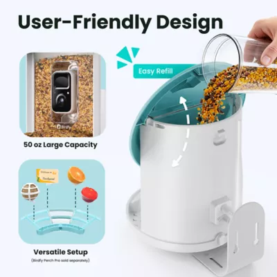Birdfy Smart Bird Feeder with AI Camera Outdoor Feeder - Image 8