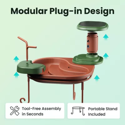 Birdfy Jolly V Solar Powered Smart Bird Bath with Camera - Image 3