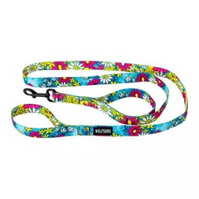 Wolfgang® Lazy Daisy React Dual-Handle 6-ft Dog Leash - Image 1