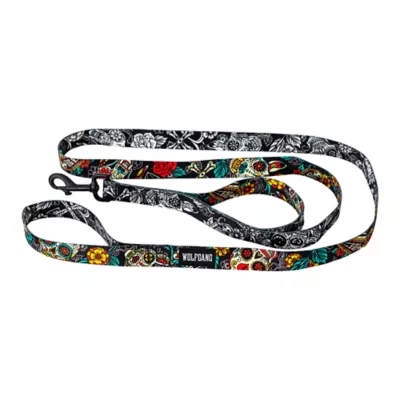 Wolfgang® Los Muertos React Dual-Handle 6-ft Dog Leash - Image 1