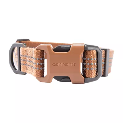 Carhartt® Adjustable Nylon Dog Collar with Reflective Stitching - Image 2