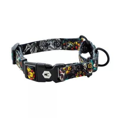 Wolfgang® Los Muertos Heavy Duty Adjustable Martingale Dog Collar - Image 1