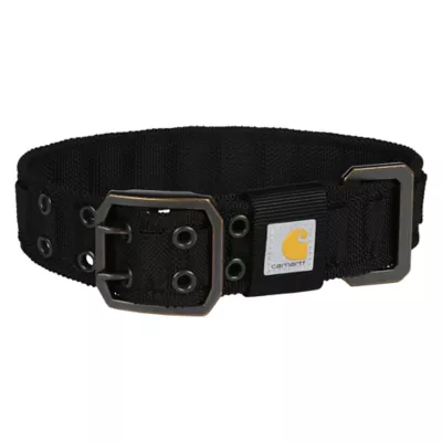 Carhartt® Adjustable Wide Nylon Dog Collar with Reflective Stitching - Image 1