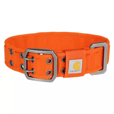 Carhartt® Adjustable Wide Nylon Dog Collar with Reflective Stitching - Image 1