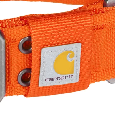 Carhartt® Adjustable Wide Nylon Dog Collar with Reflective Stitching - Image 3