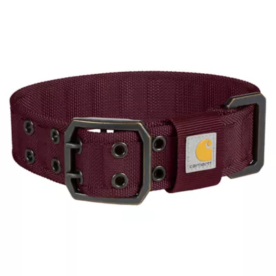 Carhartt® Adjustable Wide Nylon Dog Collar with Reflective Stitching - Image 1
