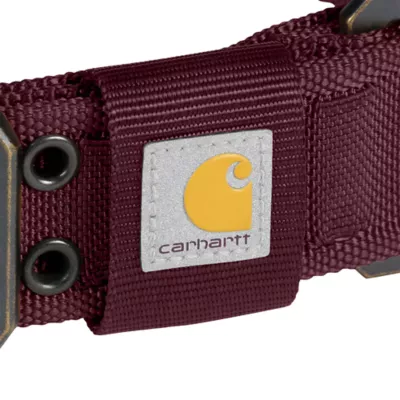 Carhartt® Adjustable Wide Nylon Dog Collar with Reflective Stitching - Image 3