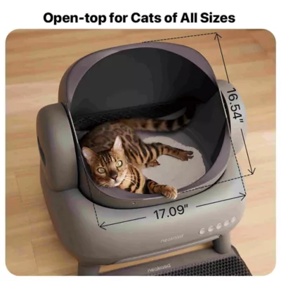 Neakasa M1 Plus Open Top Self-Cleaning Litter Box W/ Smart App Monitering For Lg or Multi-Cat Homes - Image 3