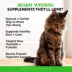 Pet Honesty Cat Treatment - Hairball & Skin Support Crunchy & Creamy Chews, Chicken Flavor, 3.7 oz image thumbnail 2