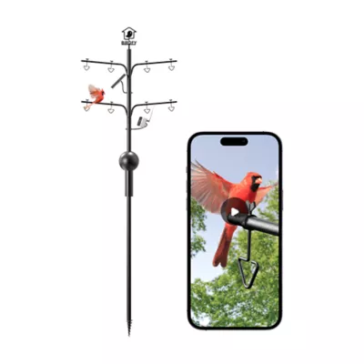 Birdfy Bird Feeder Pole Station All Metal - Image 1