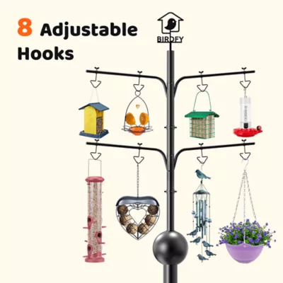 Birdfy Bird Feeder Pole Station All Metal - Image 4
