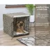 MidWest Homes for Pets QuietTime Defender Covella Crate Cover, Brown image thumbnail 3