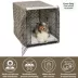 MidWest Homes for Pets QuietTime Defender Covella Crate Cover, Brown image thumbnail 2