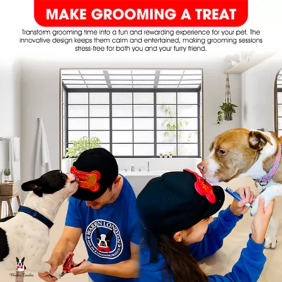 Warren London Distract-A-Hat™ W/ Adhesive Lick Pad, Includes Spread & Cleaning Tool - Image 3