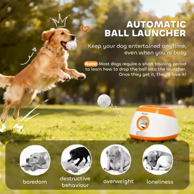 PawHut Automatic Dog Ball Launcher - Image 4