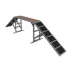 PawHut Dog Agility Equipment Ramp with Safety Bar, Non-slip Surface, for Walk and Pause Training image thumbnail 1