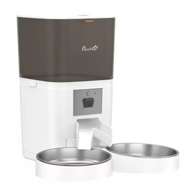 PawHut Automatic Cat Feeder for 2 Cats with HD Camera,2.4G & 5G WiFi Pet Food Dispenser 6L APP Cntrl - Image 1