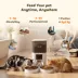 PawHut Automatic Cat Feeder for 2 Cats with HD Camera,2.4G & 5G WiFi Pet Food Dispenser 6L APP Cntrl image thumbnail 4