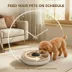 PawHut Automatic Feeder for Dry/Wet Food, Timed Cat/Dog Food Dispenser with 6 Trays, 1 Ice pack image thumbnail 6