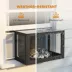 PawHut Catio Outdoor Cat Enclosure Adjustable Cat House Waterproof Top for Window 24" x18.5" x16.1" image thumbnail 7