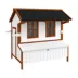 PawHut 43"H Wooden Chicken House with Nesting Box, Slide-out Tray, Ramp image thumbnail 1