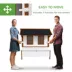 PawHut 43"H Wooden Chicken House with Nesting Box, Slide-out Tray, Ramp image thumbnail 5