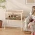 PawHut Wooden Hamster Habitat with Openable Top, Seesaws, Platforms, Water Bottle image thumbnail 2
