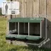 PawHut Chicken Nesting Boxes, 3 Compartment Metal Nesting Boxes for Chicken Coop, Egg Laying Boxes image thumbnail 3