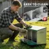 PawHut Chicken Nesting Boxes, 3 Compartment Metal Nesting Boxes for Chicken Coop, Egg Laying Boxes image thumbnail 7