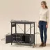 PawHut 20-29 Gallon Fish Tank Stand, Aquarium Stand 330 LBS Capacity, 30.7" x 15.7" x 31.9" image thumbnail 3