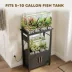 PawHut 5-10 Gallon Fish Tank Stand, Aquarium Stand with Pwr Outlets, Cabinet, Shelf, 220lbs Capacity image thumbnail 6