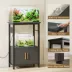 PawHut 5-10 Gallon Fish Tank Stand, Aquarium Stand with Pwr Outlets, Cabinet, Shelf, 220lbs Capacity image thumbnail 7