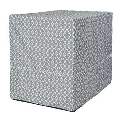 MidWest Homes for Pets QuietTime Defender Covella Crate Cover, Gray - Image 1