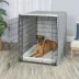 MidWest Homes for Pets QuietTime Defender Covella Crate Cover, Gray image thumbnail 3