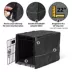Midwest Homes for Pets QuietTime Polyester Crate Cover, Black image thumbnail 3