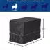 Midwest Homes for Pets QuietTime Polyester Crate Cover, Black image thumbnail 4