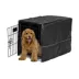 Midwest Homes for Pets QuietTime Polyester Crate Cover, Black image thumbnail 1