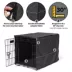 Midwest Homes for Pets QuietTime Polyester Crate Cover, Black image thumbnail 3